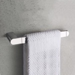 Remer LN44 Towel Bar, 9 Inch, Polished Chrome